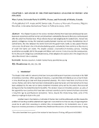 Chapter 3: Advances in the Post-Keynesian Analysis of Money