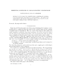 Essential Surfaces in Amalgamated 3-Manifolds