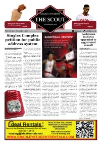 Singles Complex Petition for Public Address System