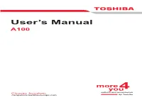 Toshiba A100