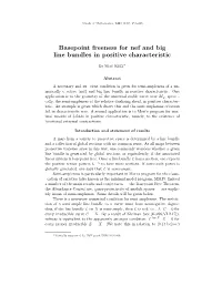 Basepoint Freeness for Nef and Big Line Bundles in Positive Characteristic