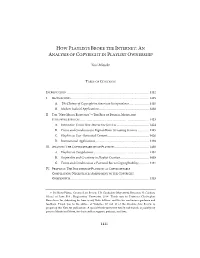 How Playlists Broke the Internet: an Analysis of Copyright in Playlist Ownership