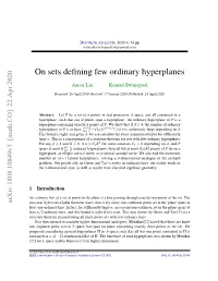 On Sets Defining Few Ordinary Hyperplanes
