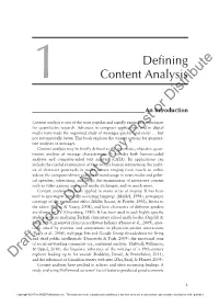 Defining Content Analysis 3