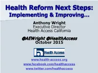 Health Access Presentation