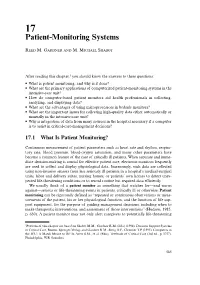 Patient-Monitoring Systems