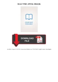 {PDF} Ralf Kindle