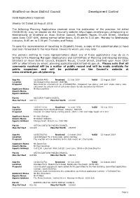 Valid Applications Received