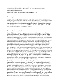 Aculeate Bee and Wasp Survey Report 2015/16 for the Knepp Wildland Project
