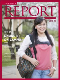 FROM ONLINE to on CAMPUS Page 4