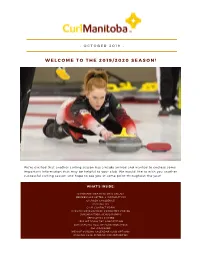 October Club E-Newsletter