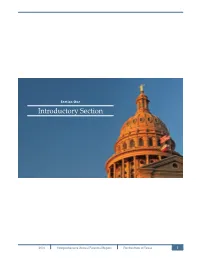 2014 Comprehensive Annual Financial Report for the State of Texas 1 2 2014 Comprehensive Annual Financial Report for the State of Texas February 27, 2015