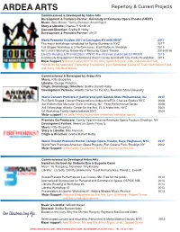 Ardea Arts__Rep Sheet__2017 Copy