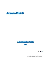 Administration Guide R16.5