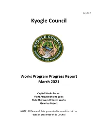 Item 12.2 Works Program Progress Report