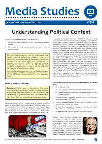 Understanding Political Context