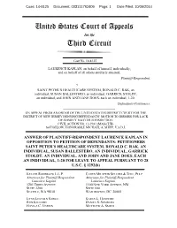 Defendants' Petition for Interlocutory Appeal in the Third Circuit