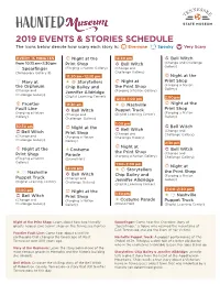 Full Schedule