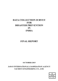 Data Collection Survey for Disaster Prevention in India
