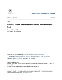 Recurring Storms: Weathering the Future by Understanding the Past
