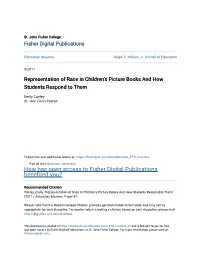 Representation of Race in Children's Picture Books and How Students Respond to Them