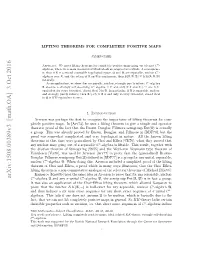 Arxiv:1508.00389V3 [Math.OA]