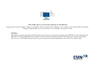 EMN Ad-Hoc Query on Terms (And Exceptions) for Naturalization