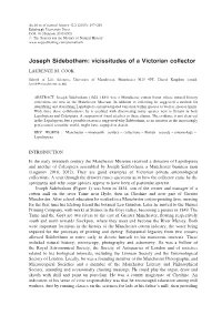 Joseph Sidebotham: Vicissitudes of a Victorian Collector