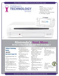 Nintendo's Next Move