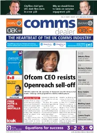 Ofcom CEO Resists Openreach Sell-Off