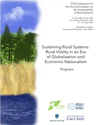 2019 Igu-Csrs Program