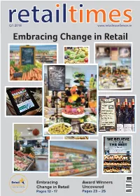 Embracing Change in Retail
