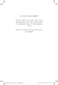 A Fool's Alphabet