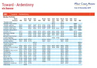 Ardentinny Via Dunoon from 01 November 2019