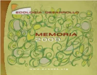Memoria ECODES 2009