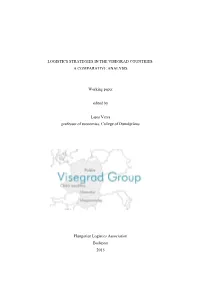 Logistics Strategies in the Visegrad Countries: a Comparative Analysis