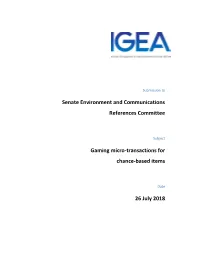 Senate Environment and Communications References Committee