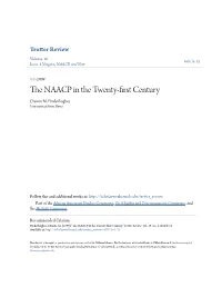 The NAACP in the Twenty-First Century Dianne M