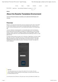 About the Rosetta Translation Environment | Apple Developer Documentation