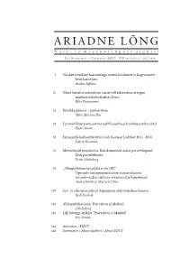 Ariadne 2019.Indd