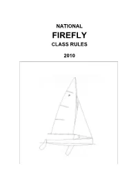 Firefly Rules Proposal
