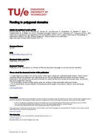 Routing in Polygonal Domains