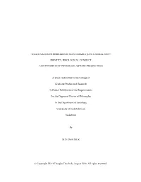 Identity, Ideological Conflict and the Field Of