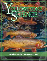 Native Fish Conservation