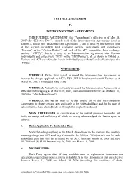 Amendment Number Three To