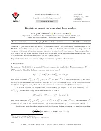 Repdigits As Sums of Two Generalized Lucas Numbers