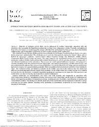Interactions Between Deep-Water Gravity Flows and Active Salt Tectonics