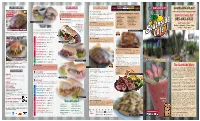 Menu! with in New Orleans