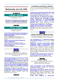 PPIC Preliminary Program