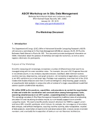 Pre-Workshop Document